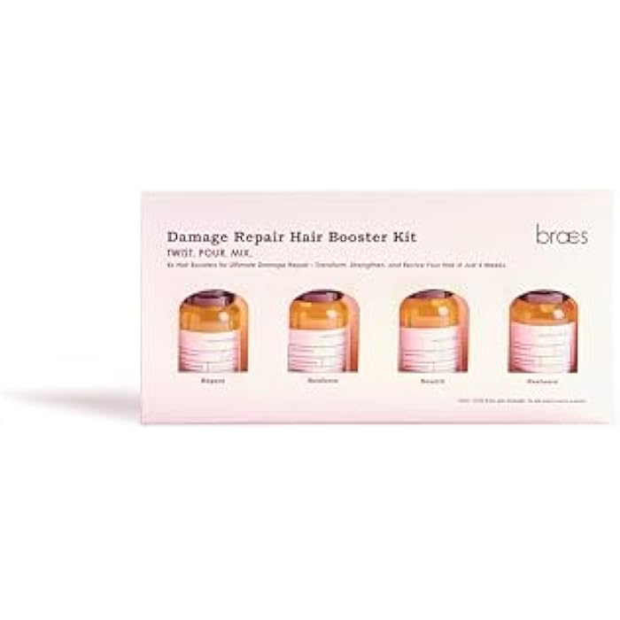 Braes Damage Repair Hair Booster Kit , 15Ml Per Booster - Transparent - Image 2